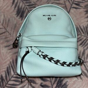 mini Michael Kors backpack blue